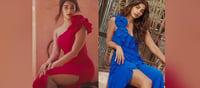 25 Hot Thundering Thighs Photos of Pooja Hegde in a Ruffled Body Gown